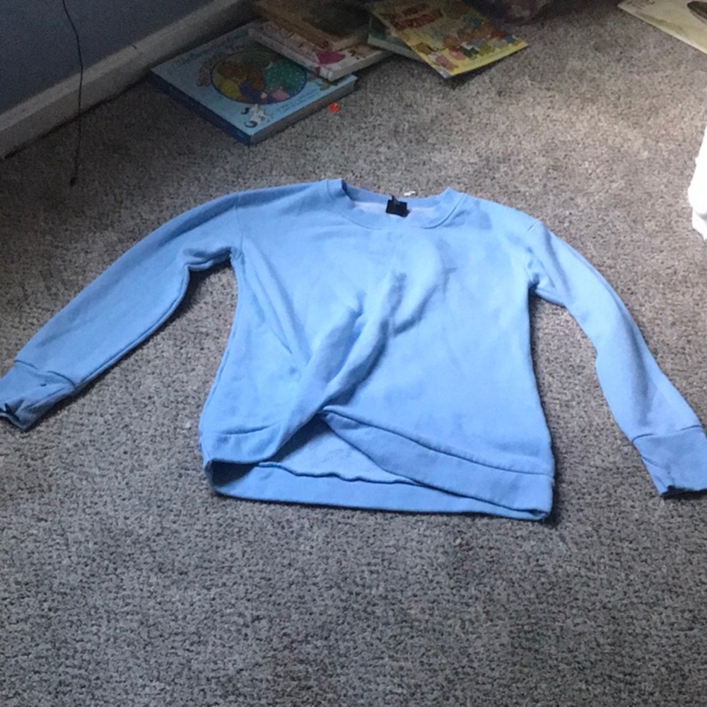 Blue all in motion sweatshirt